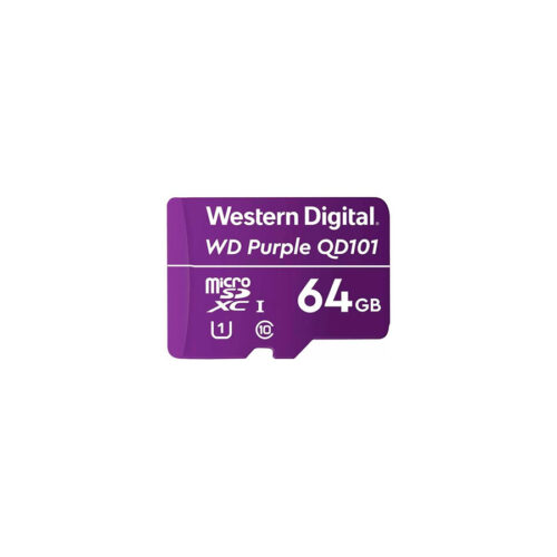 MEMORIA MICRO SD 64GB WD PURPLE