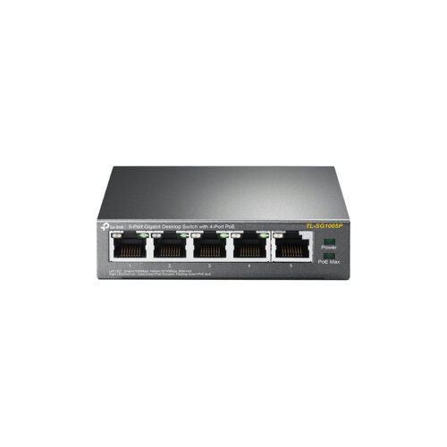 SWITCH TP LINK TL-SG1005P 5P GIGA (4 PTOS POE) DESK