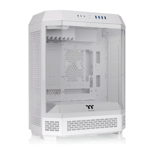 GABINETE THERMALTAKE THE TOWER 600 MID TOWER TG SNOW WHITE - Imagen 3