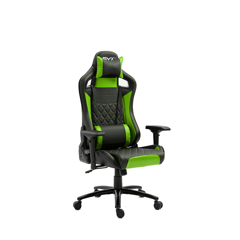 SILLA GAMER SYX CH-451 GR VERDE GREEN