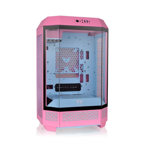 GABINETE THERMALTAKE TOWER 300 TG X3 FAN X2 BUBBLE PINK