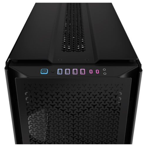 GABINETE GAMER CORSAIR 9000D AIRFLOW TG TOWER ICUE RGB BLACK - Imagen 5