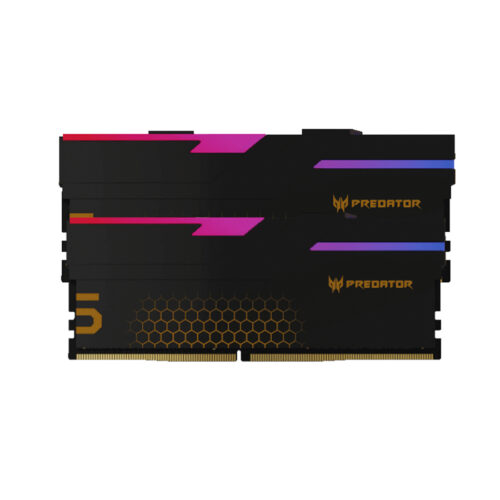 MEMORIA RAM PREDATOR HERMES RGB BLACK 48GB KIT (24GB X2) 7200MHz