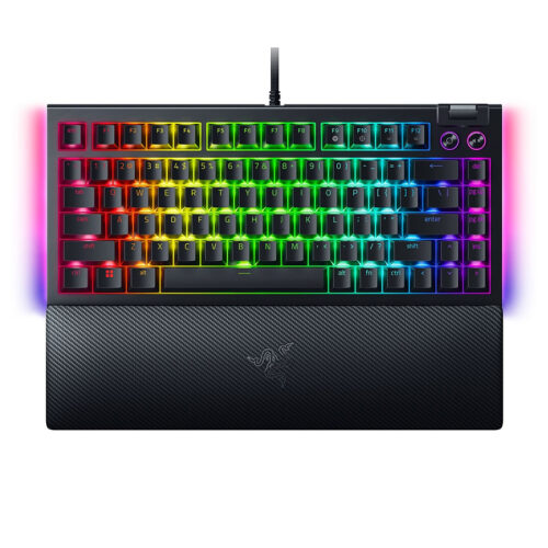 TECLADO GAMER RAZER BLACKWIDOW V4 75% MECHANICAL HOT-SWAPPABLE US LAYOUT