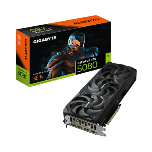 VIDEO GEFORCE RTX 5080 16GB GIGABYTE WINDFORCE OC