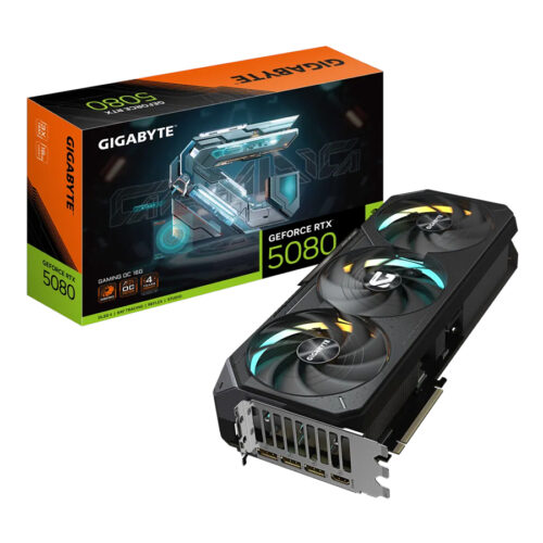 VIDEO GEFORCE RTX 5080 16GB GIGABYTE GAMING OC