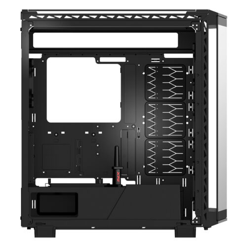 GABINETE GAMER ADATA XPG BATTLECRUSIER IIPST NEGRO FAN ARGBX4 +PB - Imagen 2