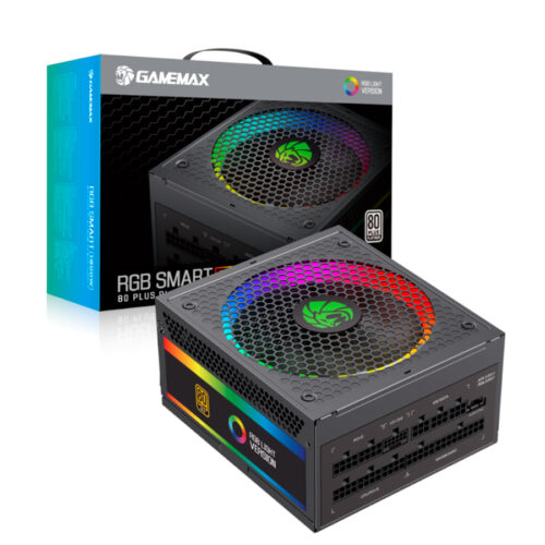 FUENTE GAMEMAX 1300W RGB-SMA 1300 PLATINUM