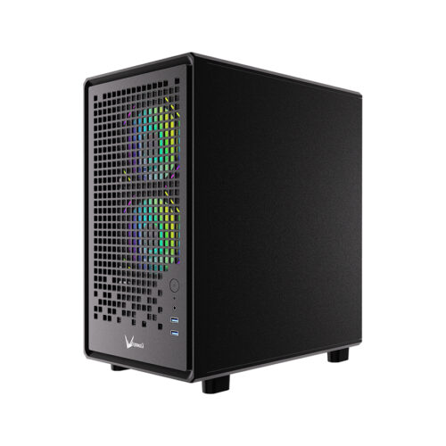 GABINETE GAMER FORMULA V AIR MESH G2 BLACK - Imagen 2