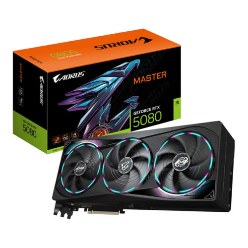 VIDEO GEFORCE RTX 5080 16GB GIGABYTE AORUS MASTER