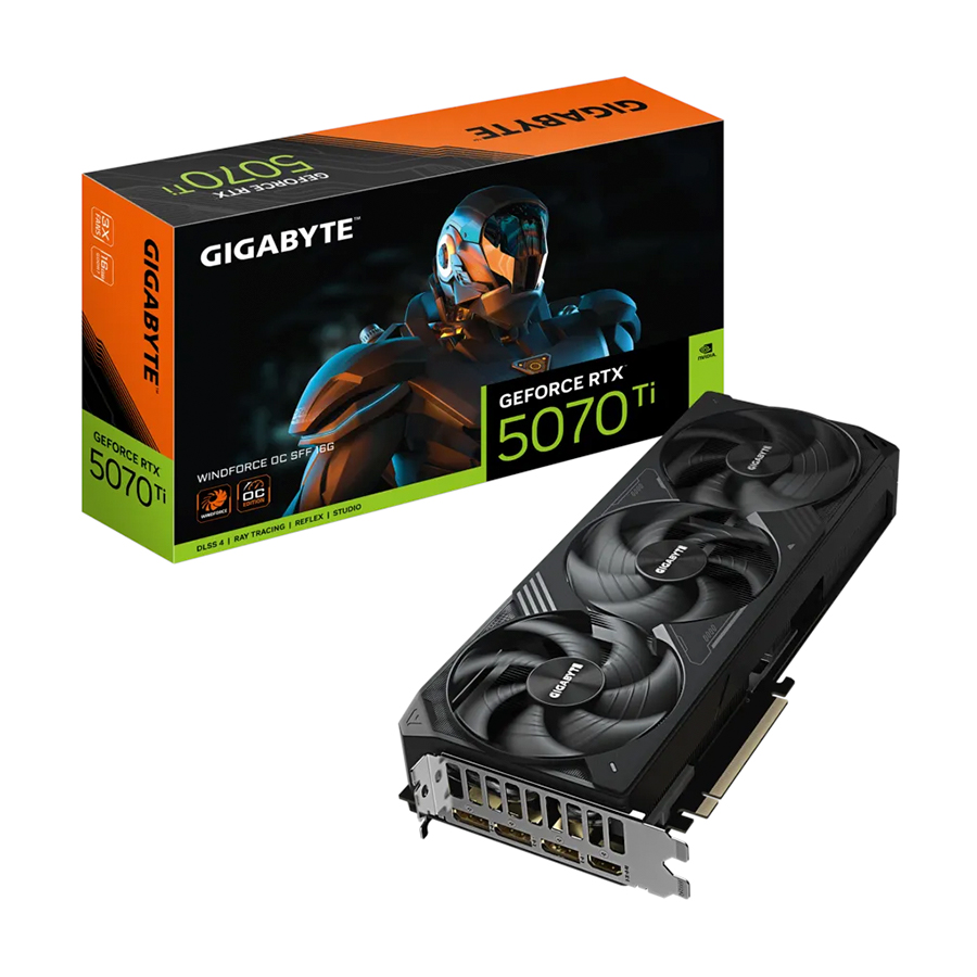VIDEO GEFORCE RTX 5070 TI 16GB GIGABYTE WF3 OC