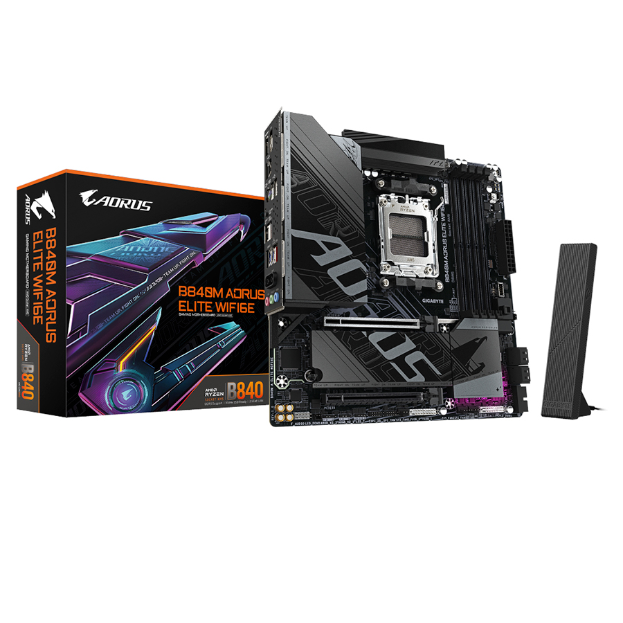 MOTHER GIGABYTE B840M AORUS ELITE WIFI