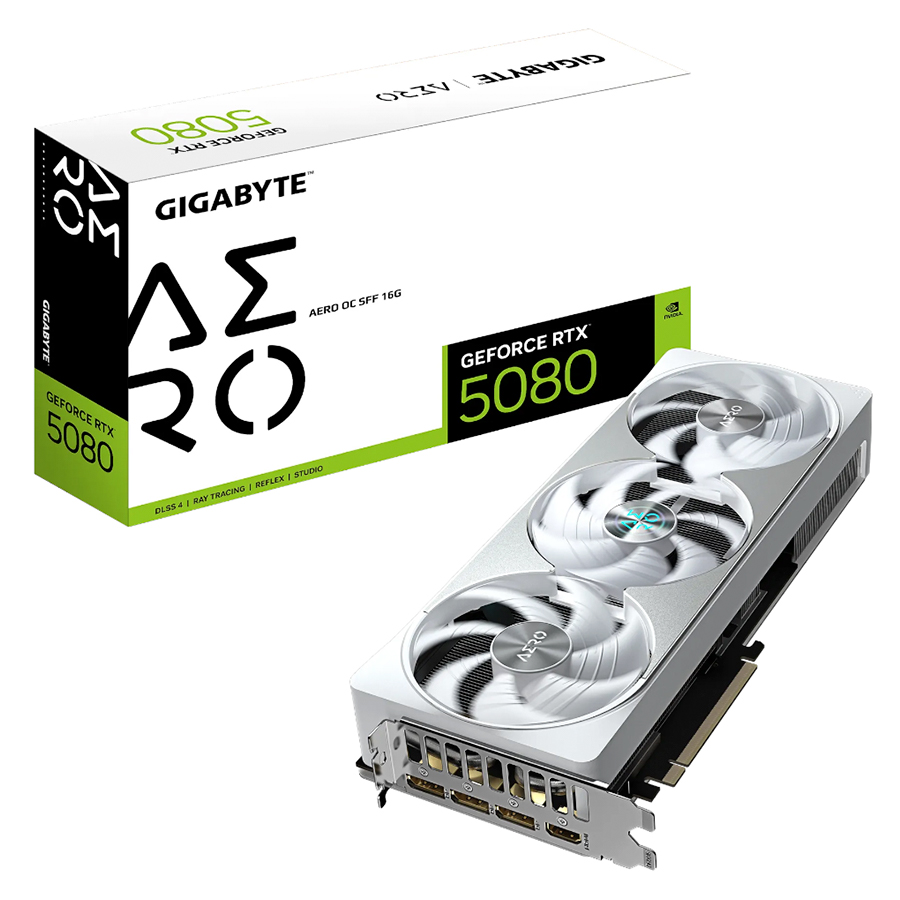 VIDEO GEFORCE RTX 5080 16GB GIGABYTE AERO OC SFF
