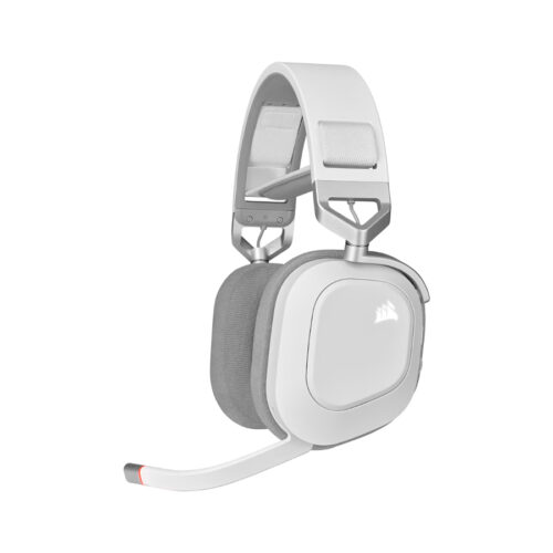 AURICULAR CORSAIR HS80 RGB WIRELESS WHITE