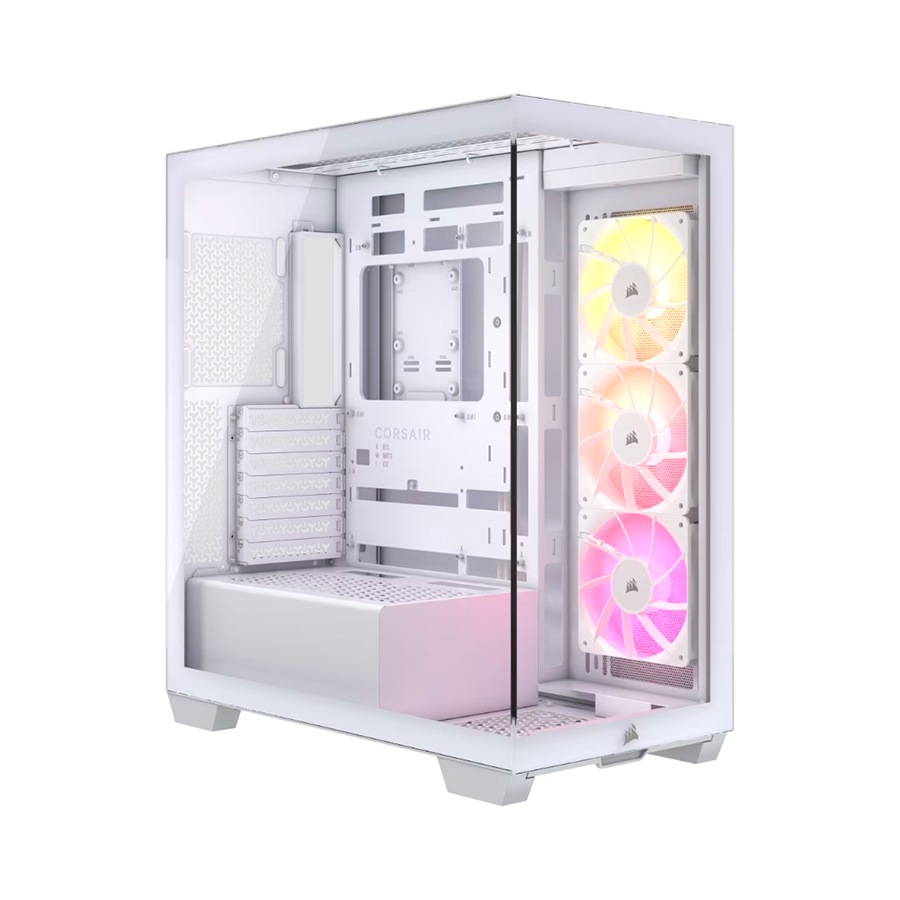 GABINETE CORSAIR 3500X RGB WHITE