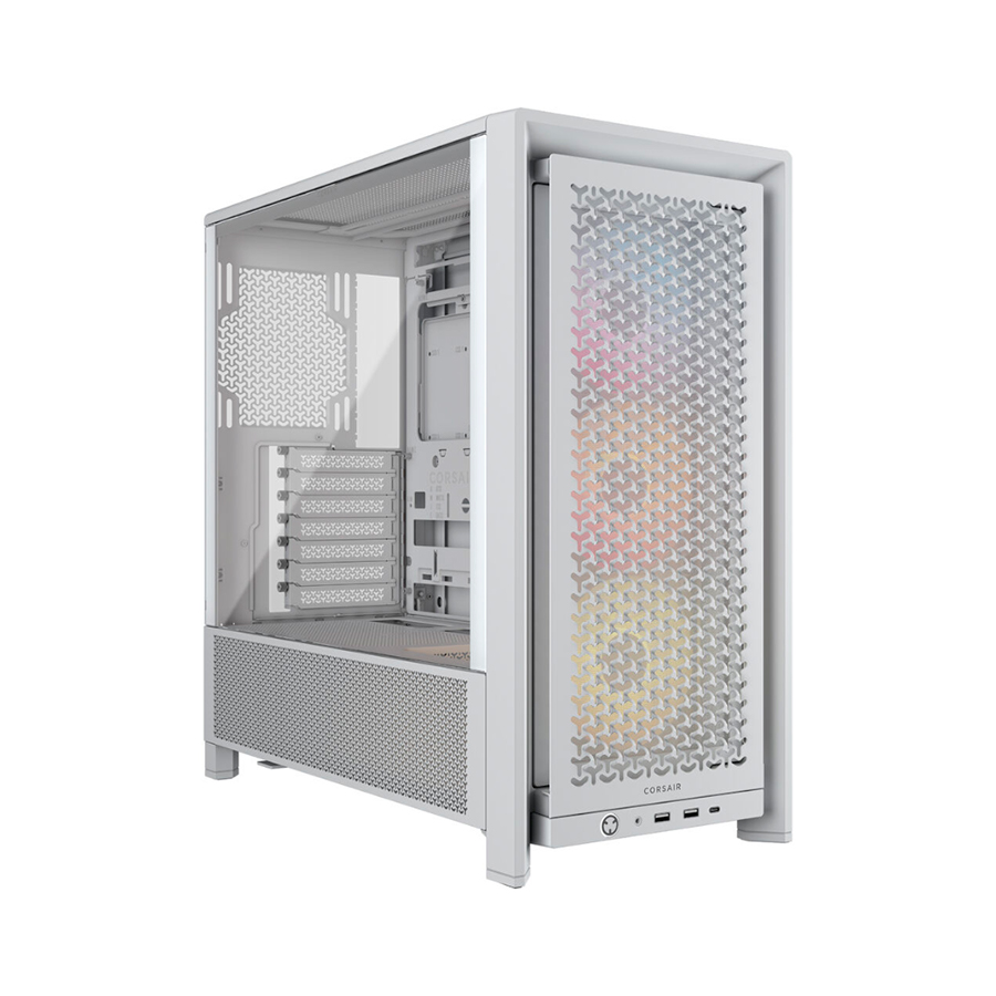 GABINETE CORSAIR 4000D RS ARGB WHITE