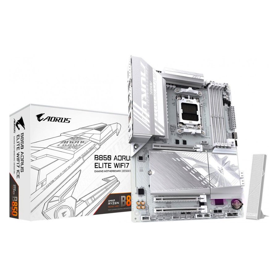 MOTHER GIGABYTE B850 A ELITE WF7 ICE