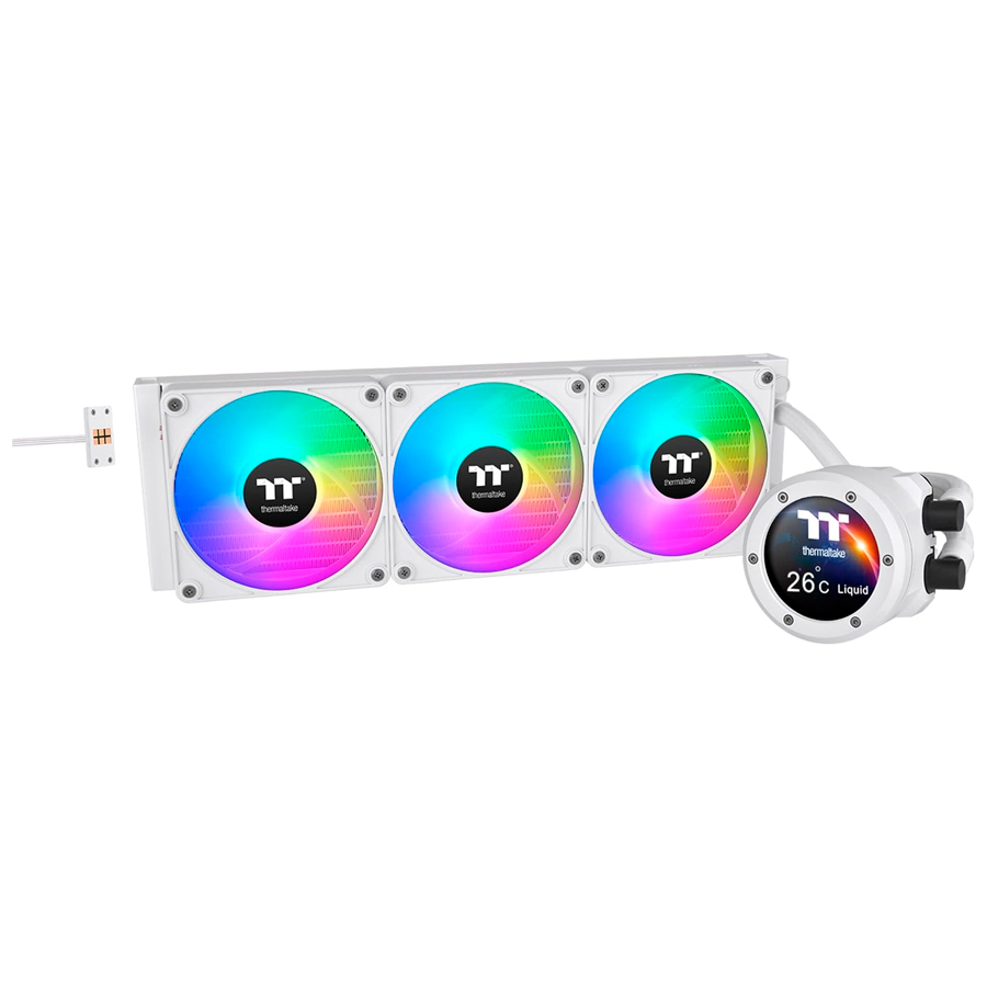 WATERCOOLER THERMALTAKE TH360 V2 ULTRA EX ARGB SYNC LCD SNOW