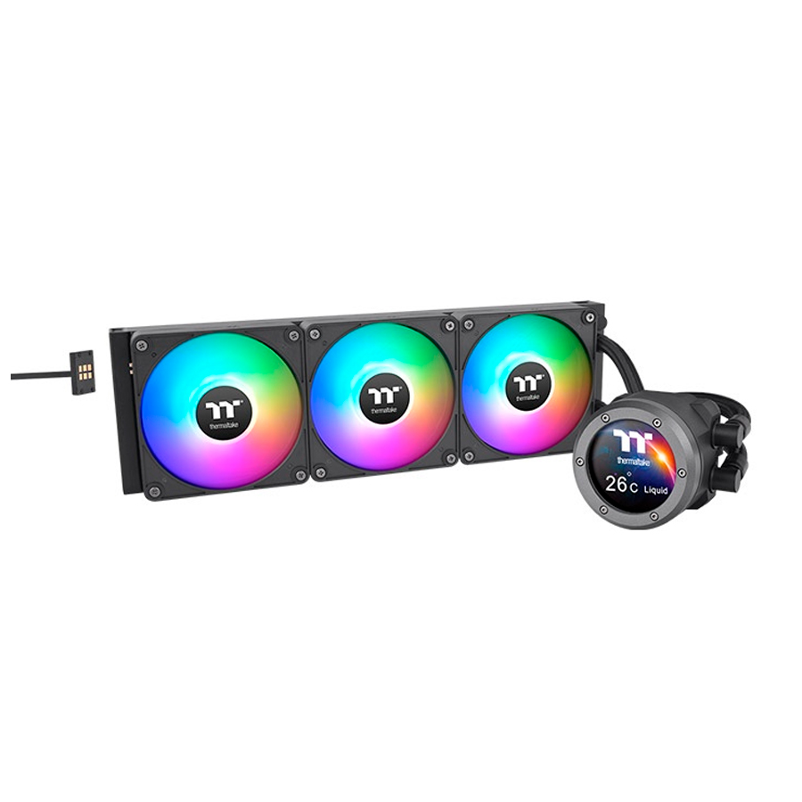 WATERCOOLER THERMALTAKE TH360 V2 ULTRA EX ARGB SYNC LCD SNOW