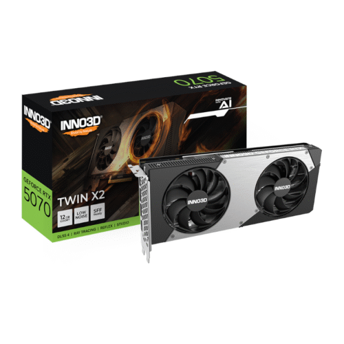 VIDEO GEFORCE RTX 5070 12GB INNO3D TWIN X2
