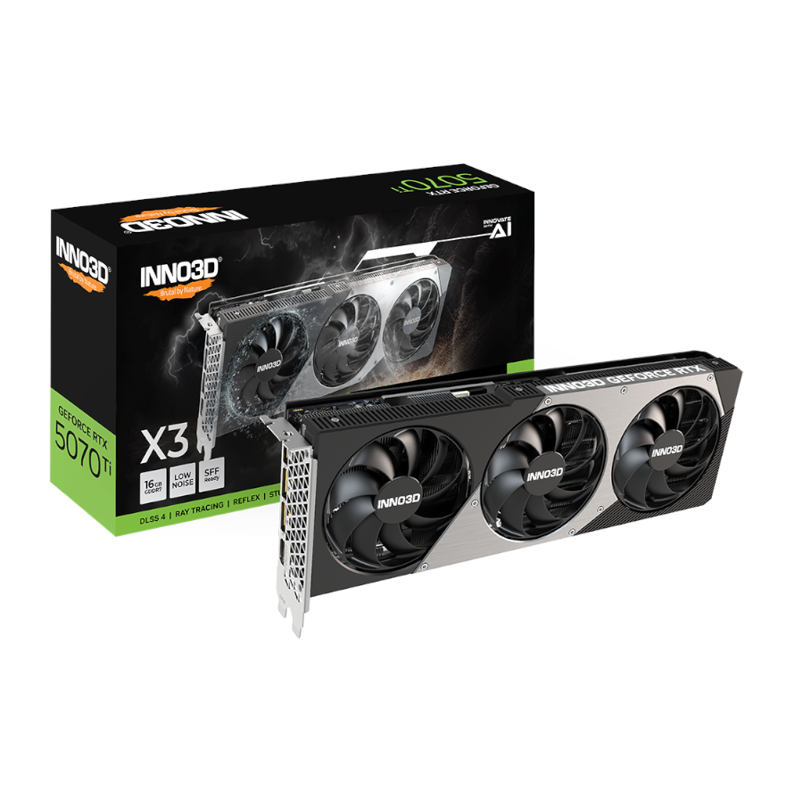 VIDEO GEFORCE RTX 5070 TI 16GB INNO3D X3