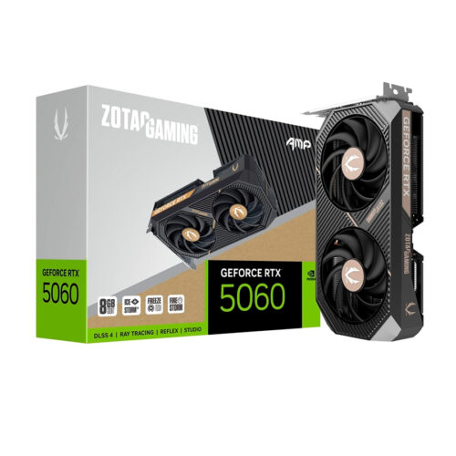 VIDEO GEFORCE RTX 5060 8GB ZOTAC GAMING AMP