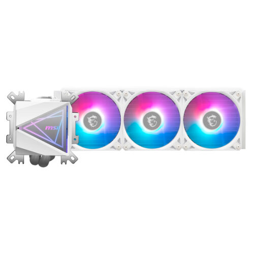 WATERCOOLER MSI MAG CORELIQUID I360 WHITE 3X 360MM WHITE