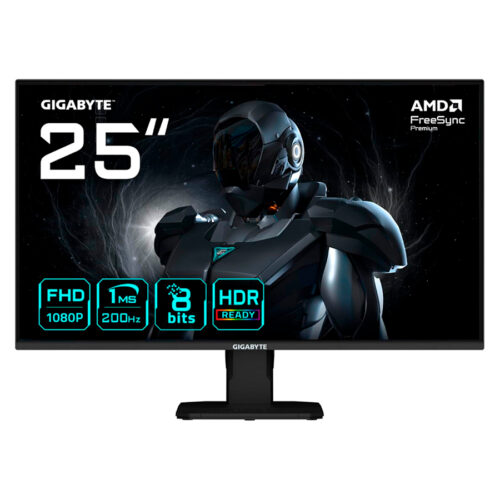 MONITOR GAMER 25 GIGABYTE GS25F2 200HZ 1MS