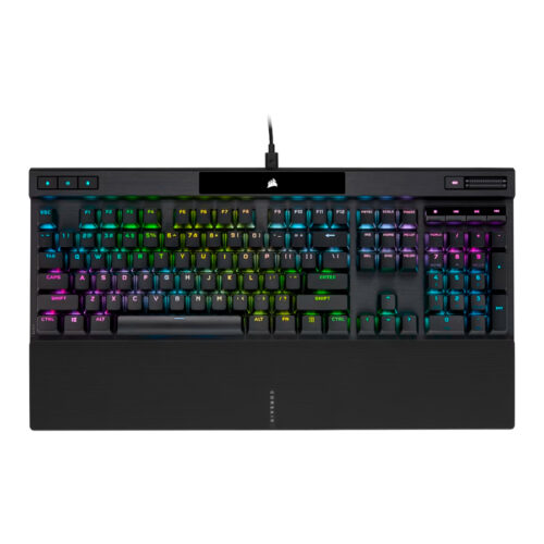 TECLADO GAMER CORSAIR K70 RGB PRO CHERRY MX SPEED BLACK
