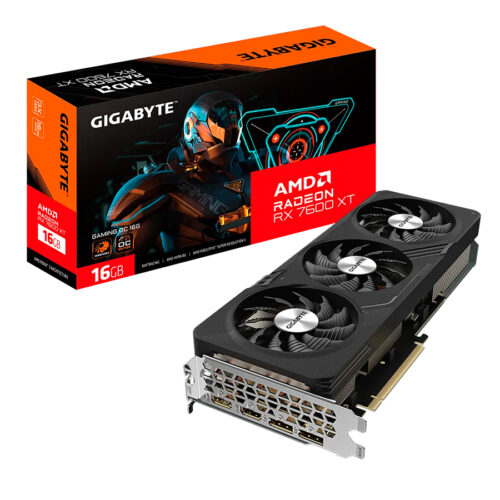 VIDEO RADEON RX 7600 16GB GIGABYTE GAMING OC