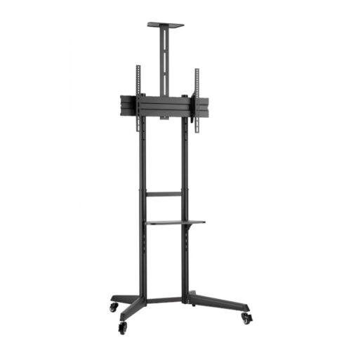 SOPORTE INTELAID TV MOVIL EN ACERO REGULABLE EN ALTURA  ESTANTE PARA CAMARA IT-SMT