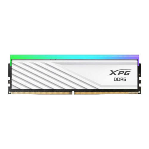 MEMORIA RAM 16GB 6400 ADATA LANCER BLADE RGB WHITE DDR5 60 CL32