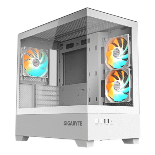 GABINETE GAMER GIGABYTE C201P M-ATX WHITE