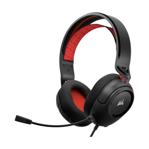 AURICULAR GAMER CORSAIR HS35 V2 WIRED GAMING HEADSET RED