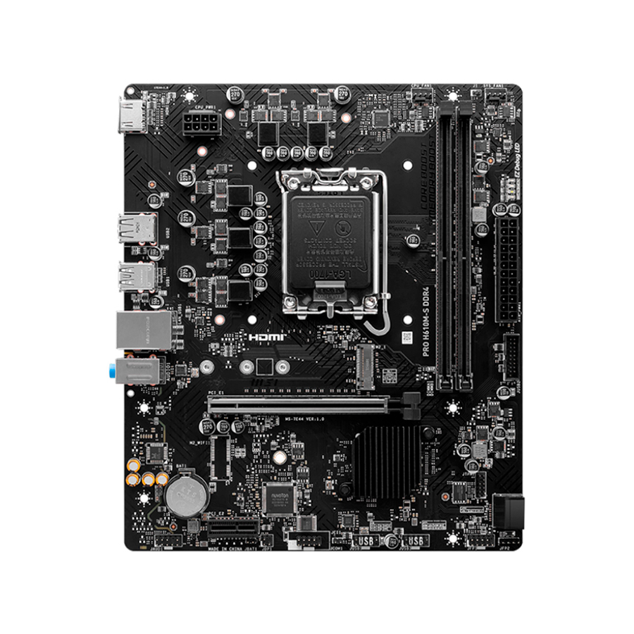 MOTHER MSI PRO H610M S DDR4 1700