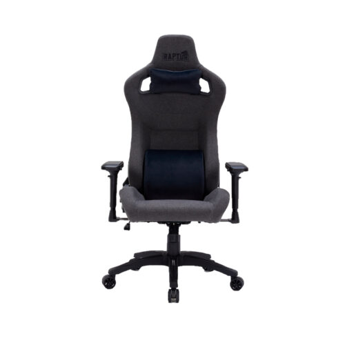 SILLA GAMER RAPTOR THRONE R20 TELA NEGRA