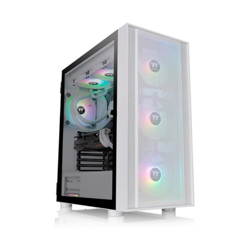 GABINETE THERMALTAKE H570 TG SNOW WHITE TEMPERED GLASS