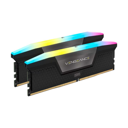 MEMORIA RAM CORSAIR 64GB (2X32) 6000 VENGEANCE RGB CL40