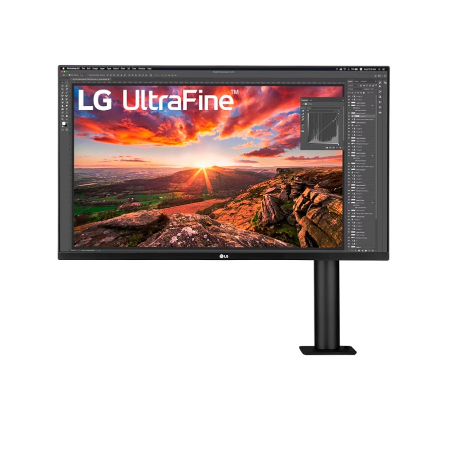 MONITOR LG 32 ERGO ULTRAFINE 32UN880K B 4K USB C