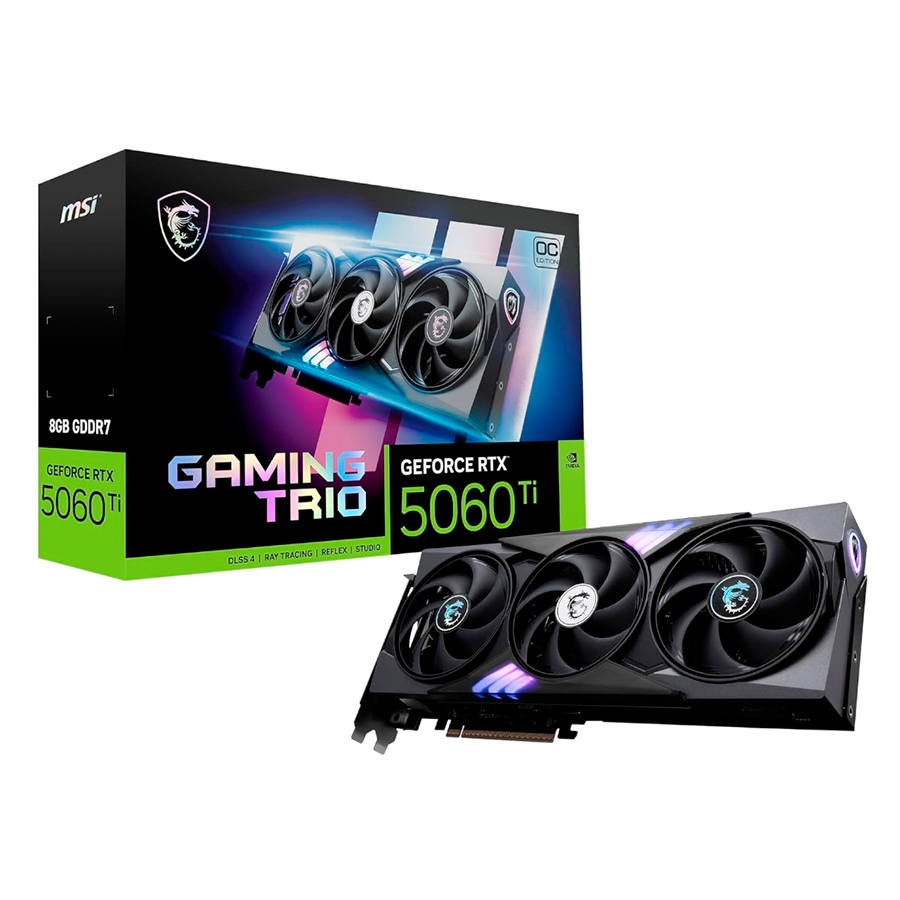 VIDEO GEFORCE RTX 5060 8GB MSI GAMING TRIO OC