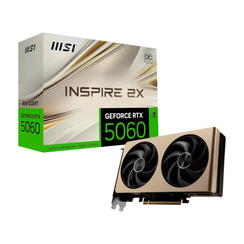 VIDEO GEFORCE RTX 5060 8GB MSI INSPIRE 2X OC