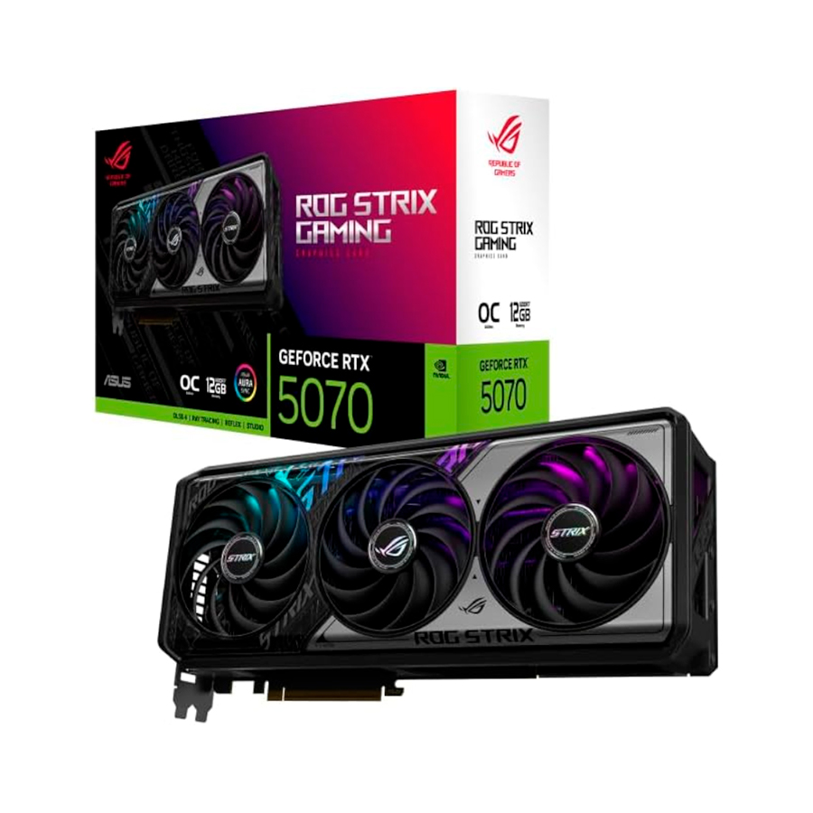 VIDEO GEFROCE RTX 5070 12GB ASUS STRIX