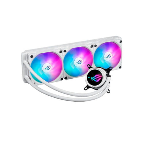 WATERCOOLER ASUS LIQUID ROG STRIX LC III 360 WHITE