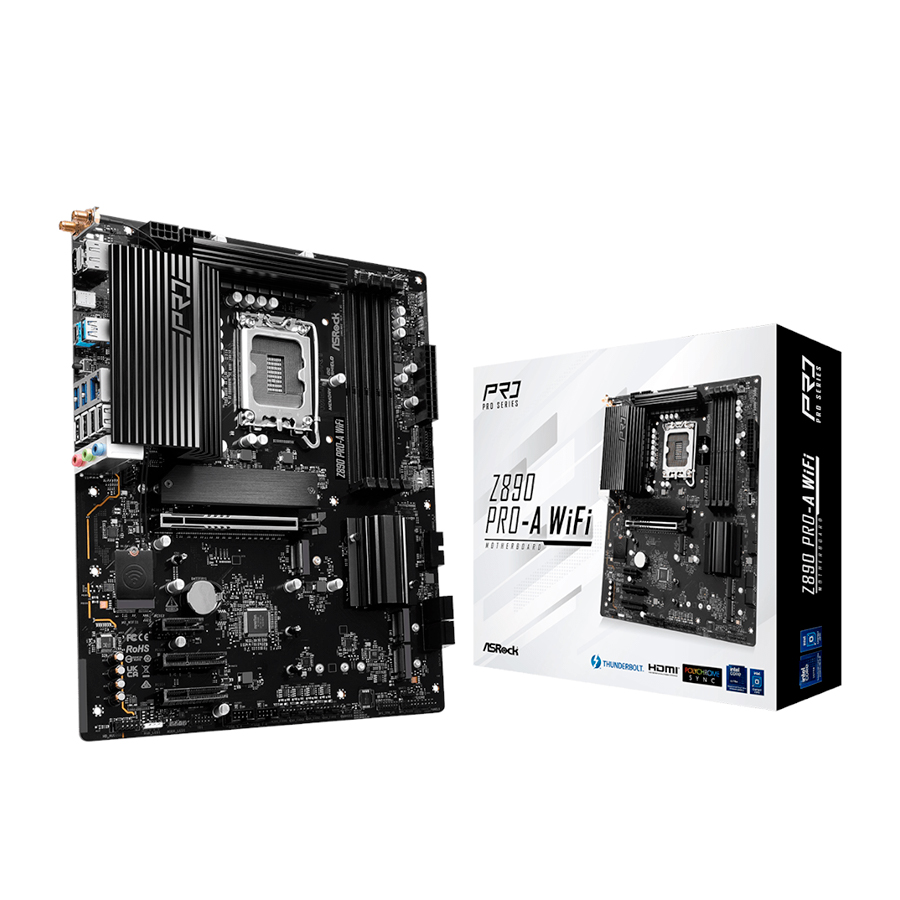 MOTHER ASROCK Z890 PRO-A WIFI LGA1851 DDR5
