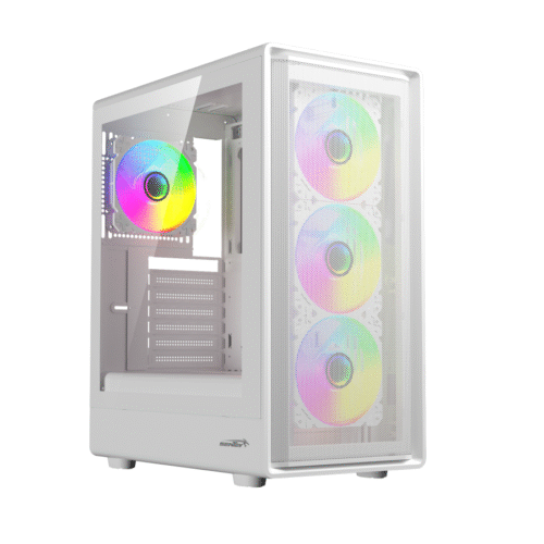 GABINETE GAMER SENTEY M40 WHITE ARGB 4 COOLER