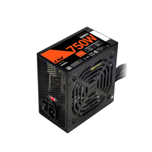 FUENTE GAMER LNZ 750W GZ CABLES MALLADOS