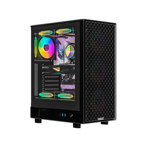 GABINETE GAMER FORMULA V LINE MANA DYNAMIC BLACK