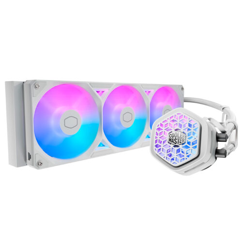 WATERCOOLER COOLERMASTER MASTERLIQUID 360 ATMOS II VRM FAN WHITE