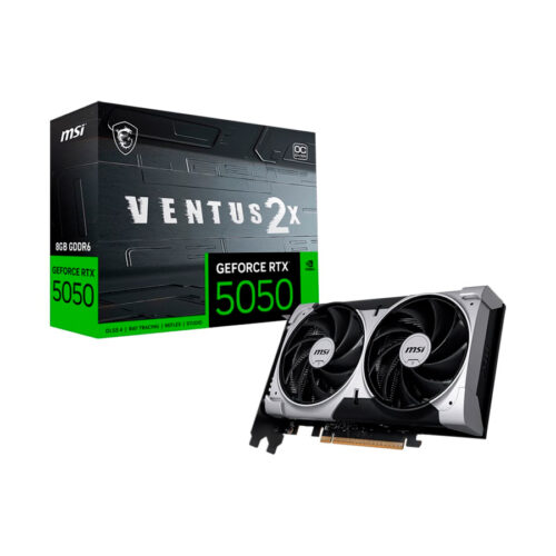 VIDEO GEFORCE RTX 5050 8GB MSI VENTUS 2X OC