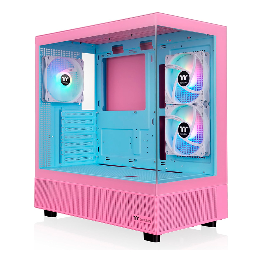 GABINETE THERMALTAKE VIEW 270 PLUS TG ARGB BOUBLE PINK TEMPERED GLASS